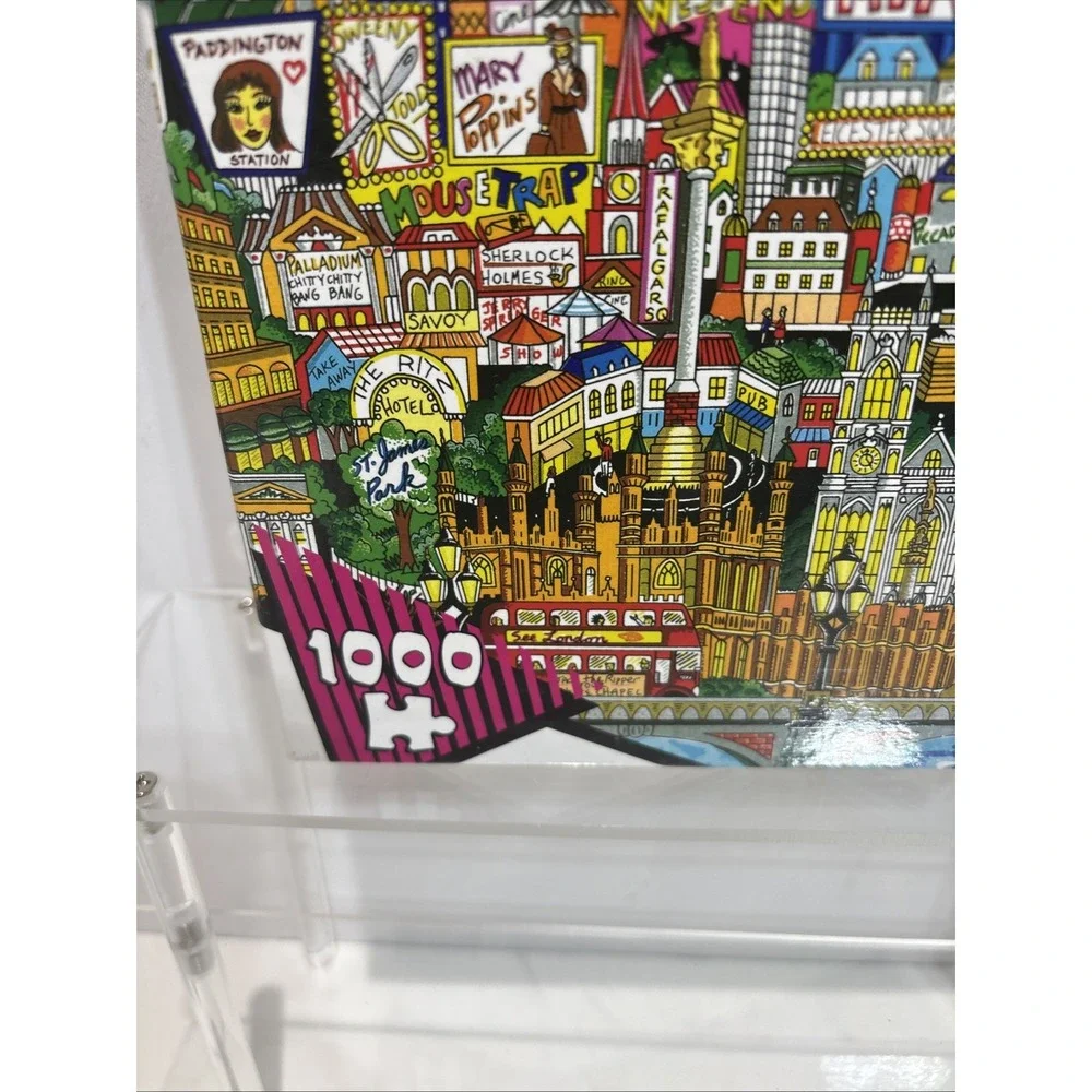 Sealed Charles Fazzino TCG Toys Big Apple 1000 The Lights Of London Pop Art
